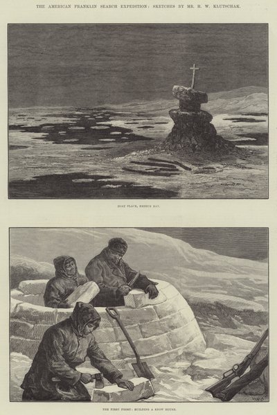 Amerikan Franklin Arama Seferi by William Heysham Overend