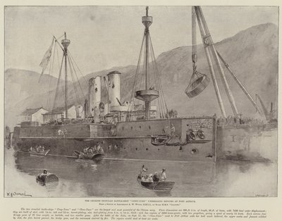 Çin Zırhlı Savaş Gemisi Chen-Yuen, Port Arthur