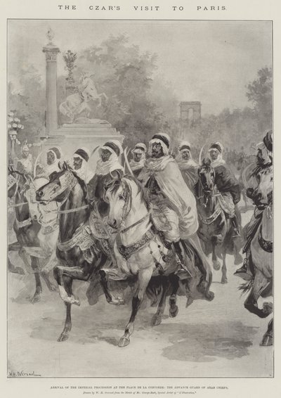 Çar'ın Paris Ziyareti by William Heysham Overend