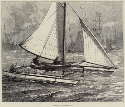 Dubleks Katamaran by William Heysham Overend