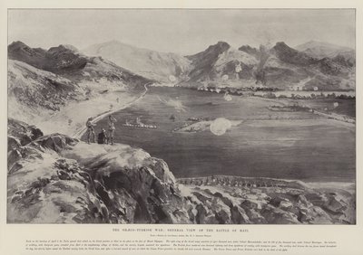 Yunan-Türk Savaşı, Mati Muharebesi'nin Genel Görünümü by William Heysham Overend