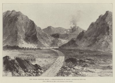 Hindistan Sınırının Yükselişi, Kuvvetli Bir Keşif, 23 Ağustos, 17:00 by William Heysham Overend