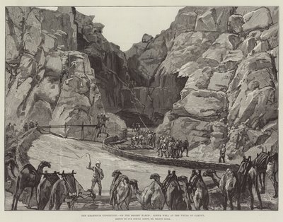 Hartum Seferi, Çöl Yürüyüşü, Gakdul Kuyularında Aşağı Kuyu by William Heysham Overend