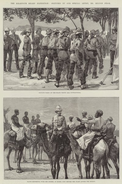 Hartum Yardım Seferi by William Heysham Overend