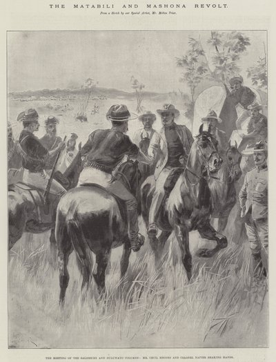Matabili ve Mashona İsyanı by William Heysham Overend