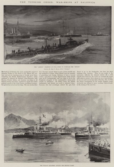 Türk Krizi, Selanik