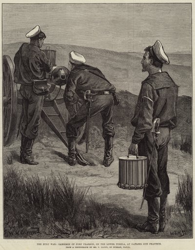 Zulu Savaşı, Fort Pearson Garnizonu, Aşağı Tugela
