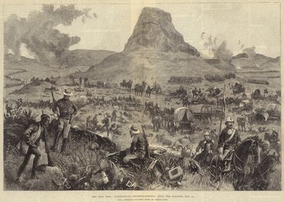 Zulu Savaşı, Isandhlwana tekrar ziyaret edildi, Vagonları aldı, 21 Mayıs by William Heysham Overend