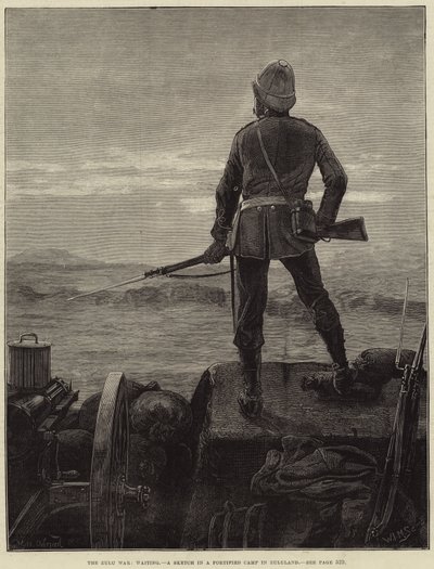 Zulu Savaşı, Beklemek by William Heysham Overend