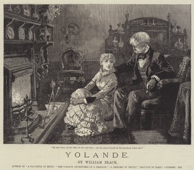 Yolande, William Black by William Heysham Overend