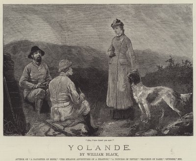 Yolande, William Black by William Heysham Overend