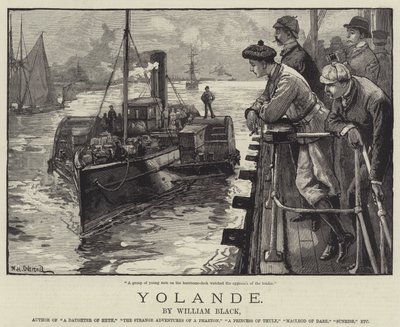 Yolande, William Black by William Heysham Overend