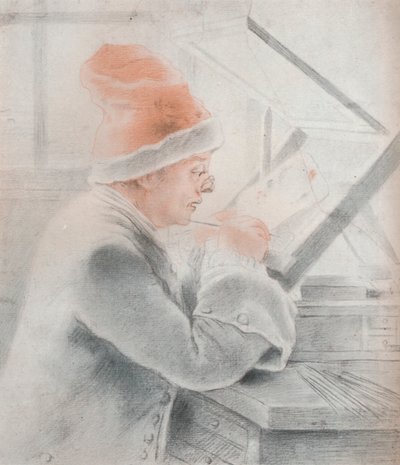 Christian Frederick Zincke, 1752 by William Hoare