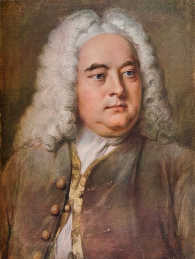 Handel, c1740, 1920. by William Hoare