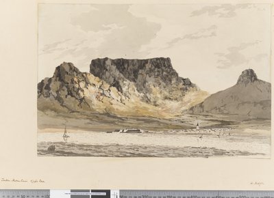 Sayfa 10 Masa Dağı, Cape Town by William Hodges