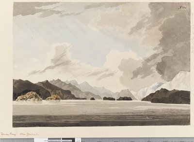 Sayfa 32 Dusky Bay, Yeni Zelanda by William Hodges