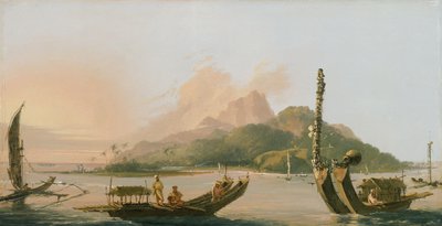 Tahiti: Güney doğu yönünde 1773 by William Hodges
