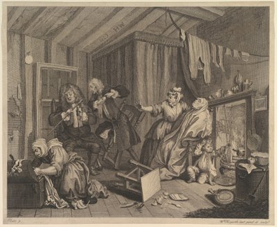 A Harlots Progress, Levha 5, Nisan 1732