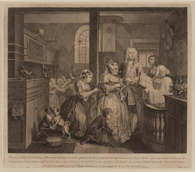 Bir Tırmık İlerlemesi, Plaka 5 by William Hogarth