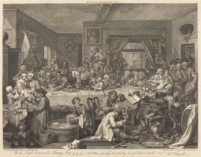 Seçim Eğlencesi by William Hogarth