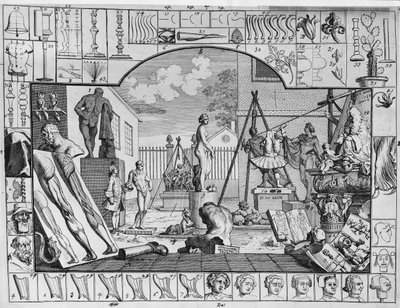 Güzelliğin Analizi, Levha 1, 1753 by William Hogarth