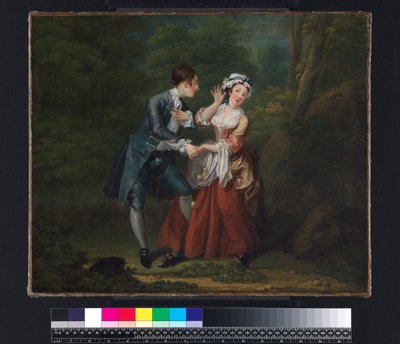 Daha önce, c.1730-31 (bir çift, bkz. 58828) by William Hogarth
