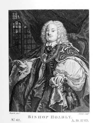 William Hogarth tarafından Piskopos Hoadly by William Hogarth