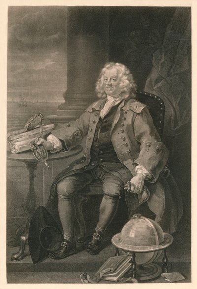 Kaptan Thomas Coram, 1740. by William Hogarth