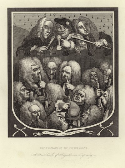 Doktorların Danışmanlığı by William Hogarth