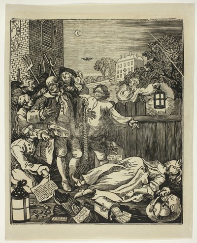 Mükemmellikte Zulüm by William Hogarth