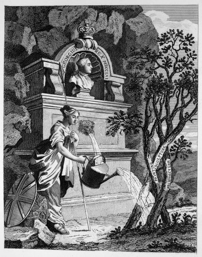Sanatçı Kataloğunun ön yüzü by William Hogarth
