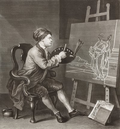 Hogarth Comic Muse
