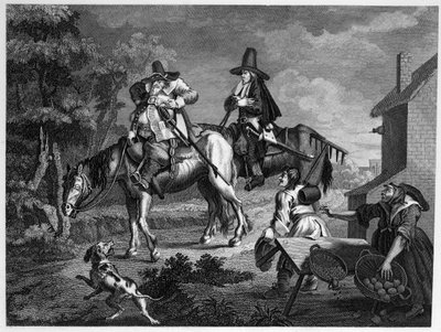 Hudibras İleri Sallies by William Hogarth