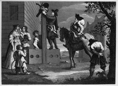 Hudibras ve Ralpho, mahkumları Crowdero
