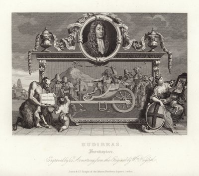 Hudibras, Samuel Butler by William Hogarth