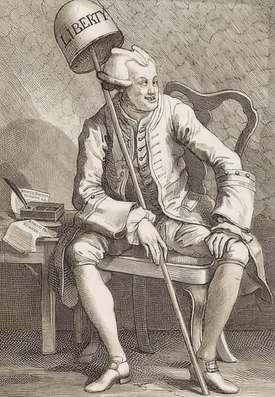 John Wilkes Esq. 1763 by William Hogarth