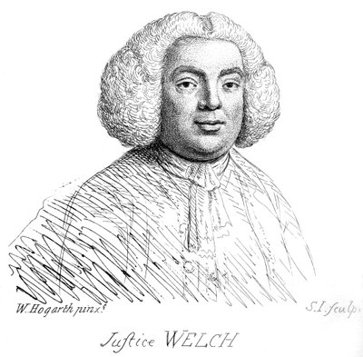 Adalet Welch - William Hogarth tarafından portre by William Hogarth