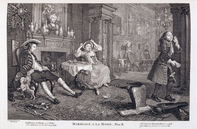 Evlilik a la Mode by William Hogarth