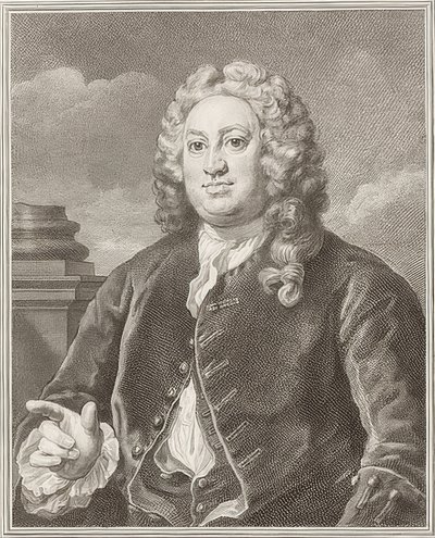 Martin Folkes. 1742 by William Hogarth