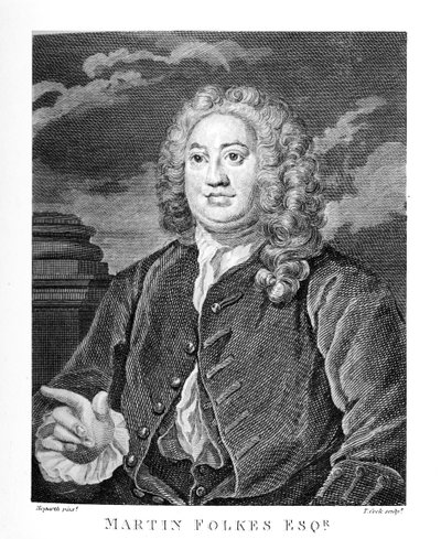 Martin Folkes esq. William Hogarth tarafından by William Hogarth