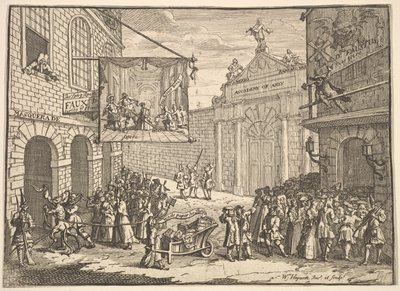 Maskeli Balolar ve Operalar, 1724. by William Hogarth