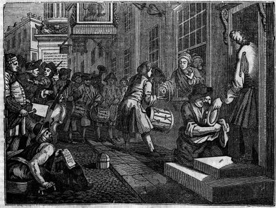 İngiliz illüstratör William Hogarth