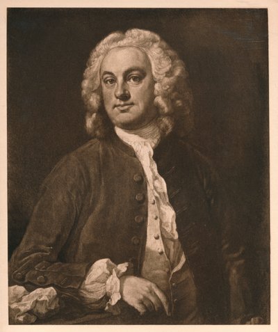 Bir Adamın Portresi, 1741 by William Hogarth