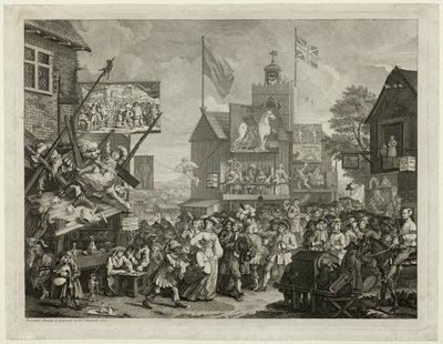 Southwark Fuarı by William Hogarth