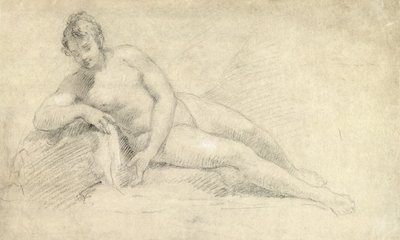 Çıplak Kadın Çalışması by William Hogarth