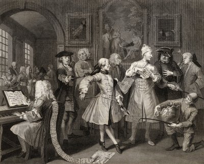 Sanatçılar ve Profesörlerle çevrili, 1833