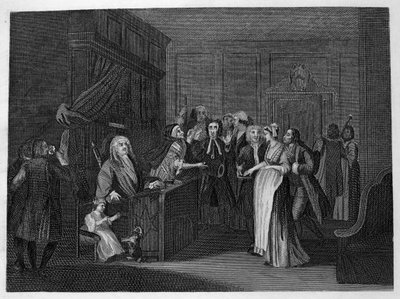çocuk küfür etmek by William Hogarth
