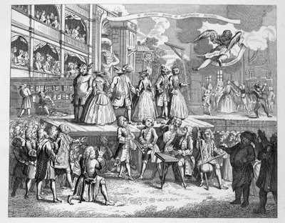 Dilenci Operası Burlesque by William Hogarth