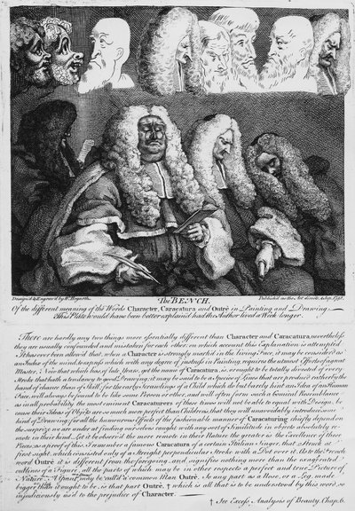Bank, 1758 by William Hogarth