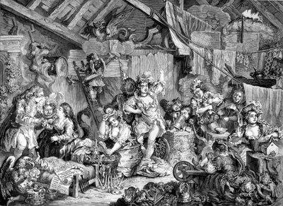 Bebek Arabası Şirketi, William Hogarth by William Hogarth